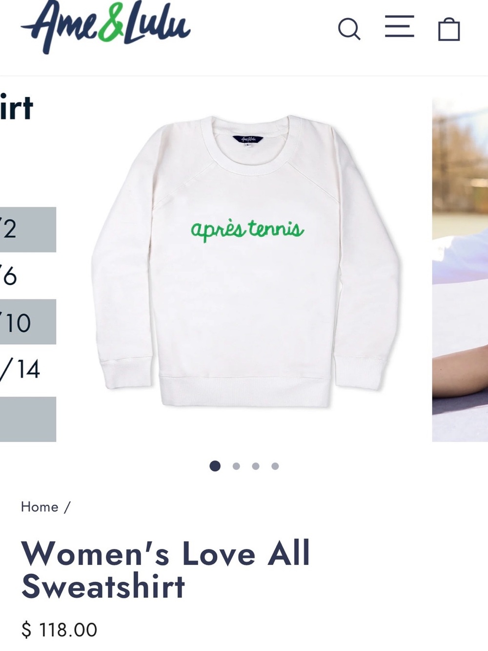 Ame & Lulu Love All Sweatshirt - Small